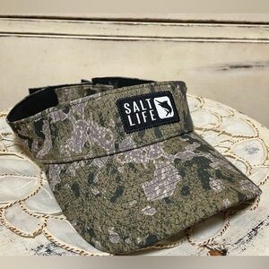 Salt Life Green Camouflage Visor